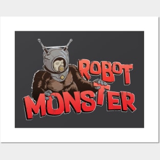 Robot Monster (distressed vs.) Posters and Art